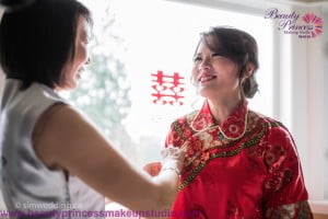 Beauty Princess Makeup Studio Bridal Makeup Client 1